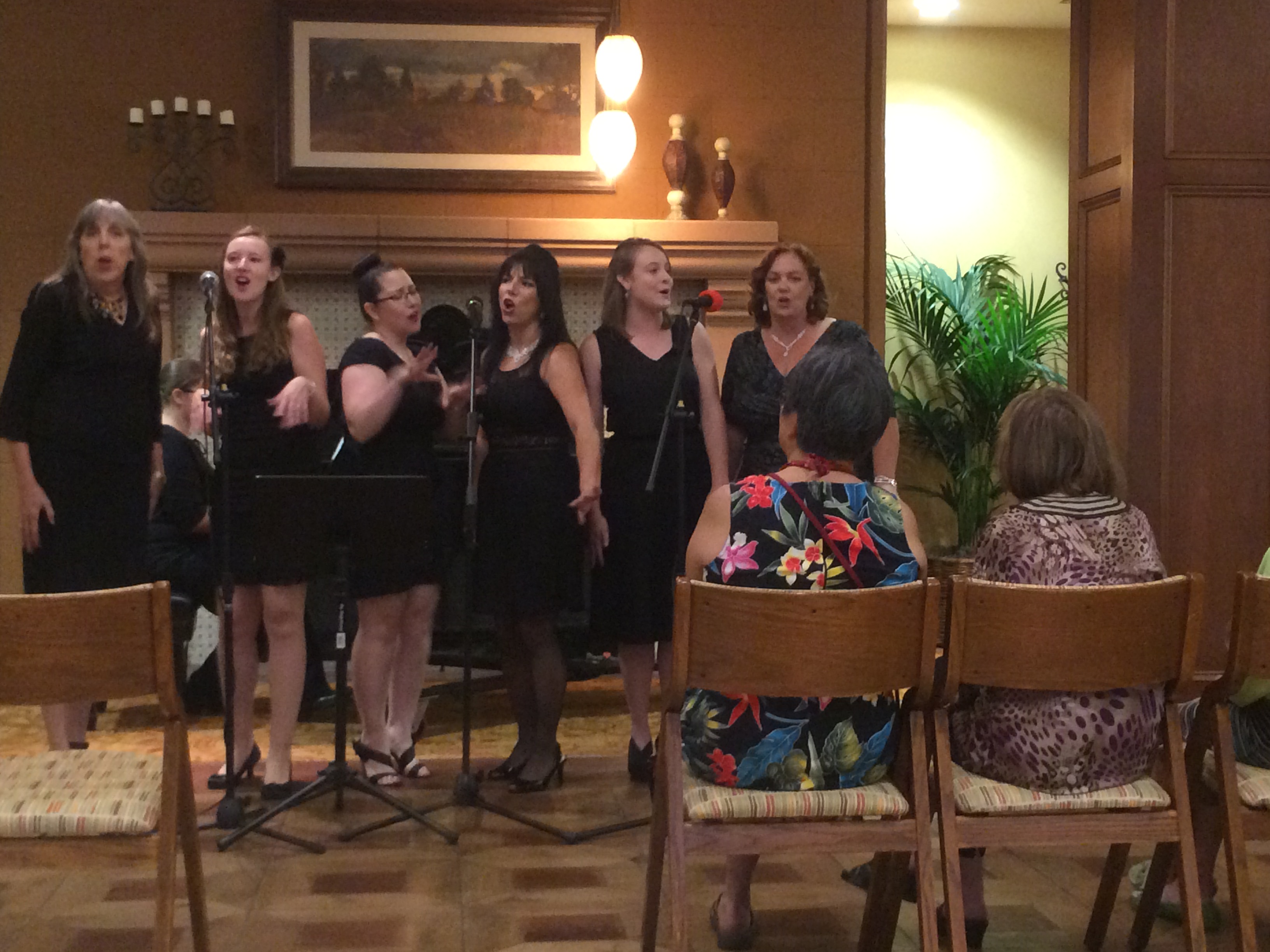 Choral Club's Mink Pack at Casa de Manana, 9/2/2021